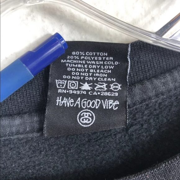 STUSSY No 4 Desert Camo Vintage Sweatshirt - Picture 6 of 9